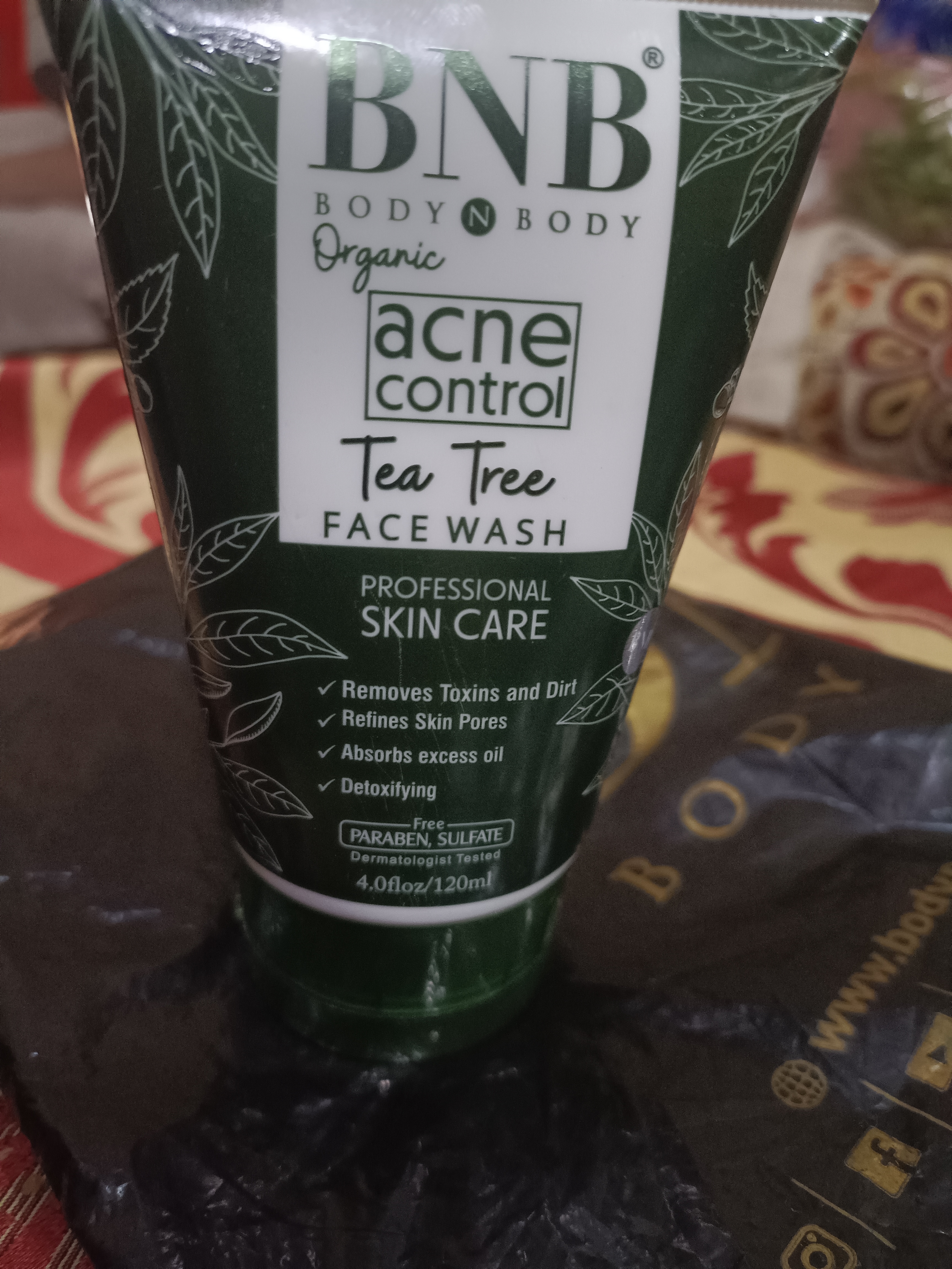 Buy Organic Acne Tea Tree Face Wash Online | BNB