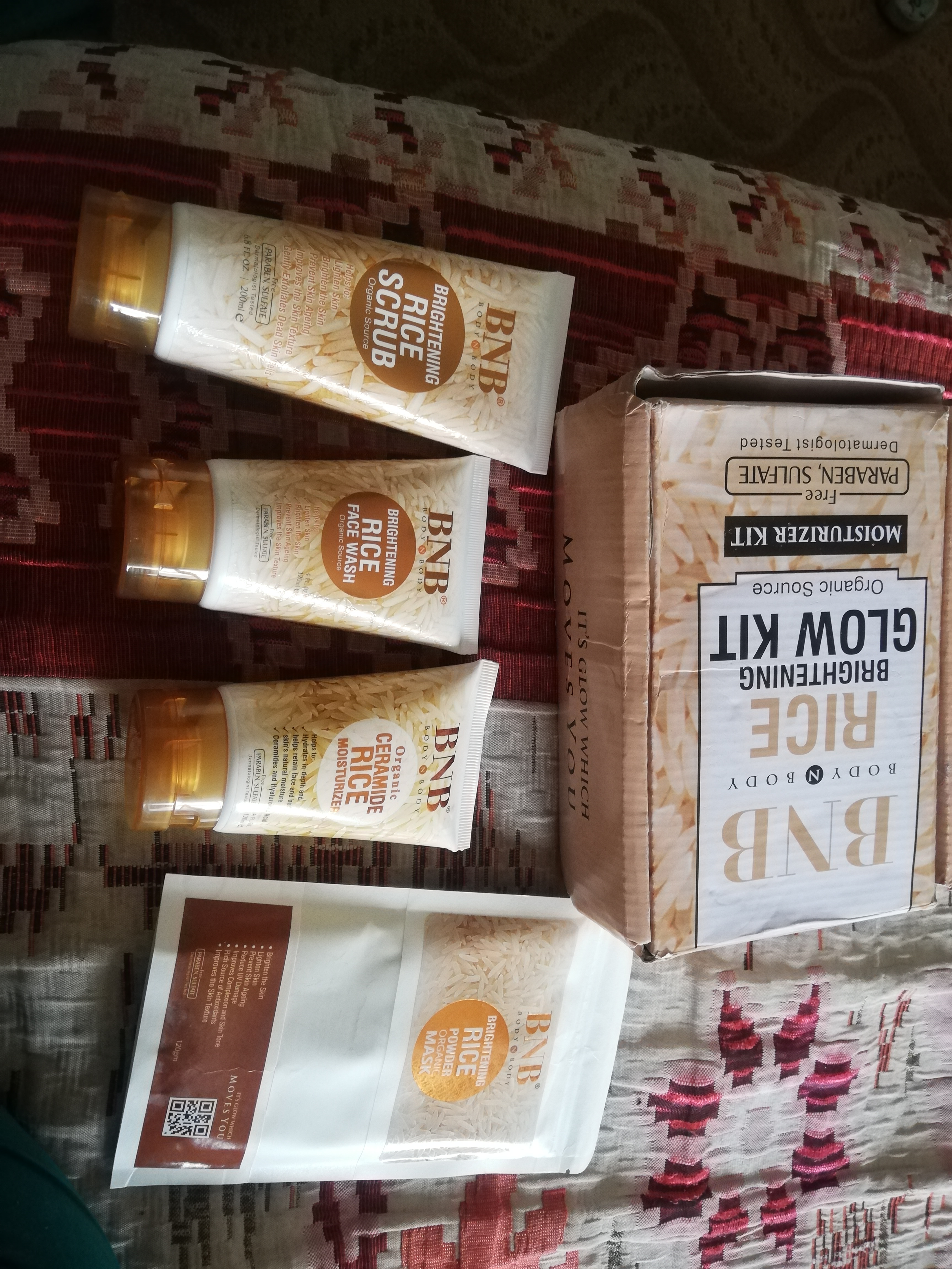 BNB Rice Bliss Bundle (Rice Extract Kit + Moisturizer) | BNB – BodyNBody