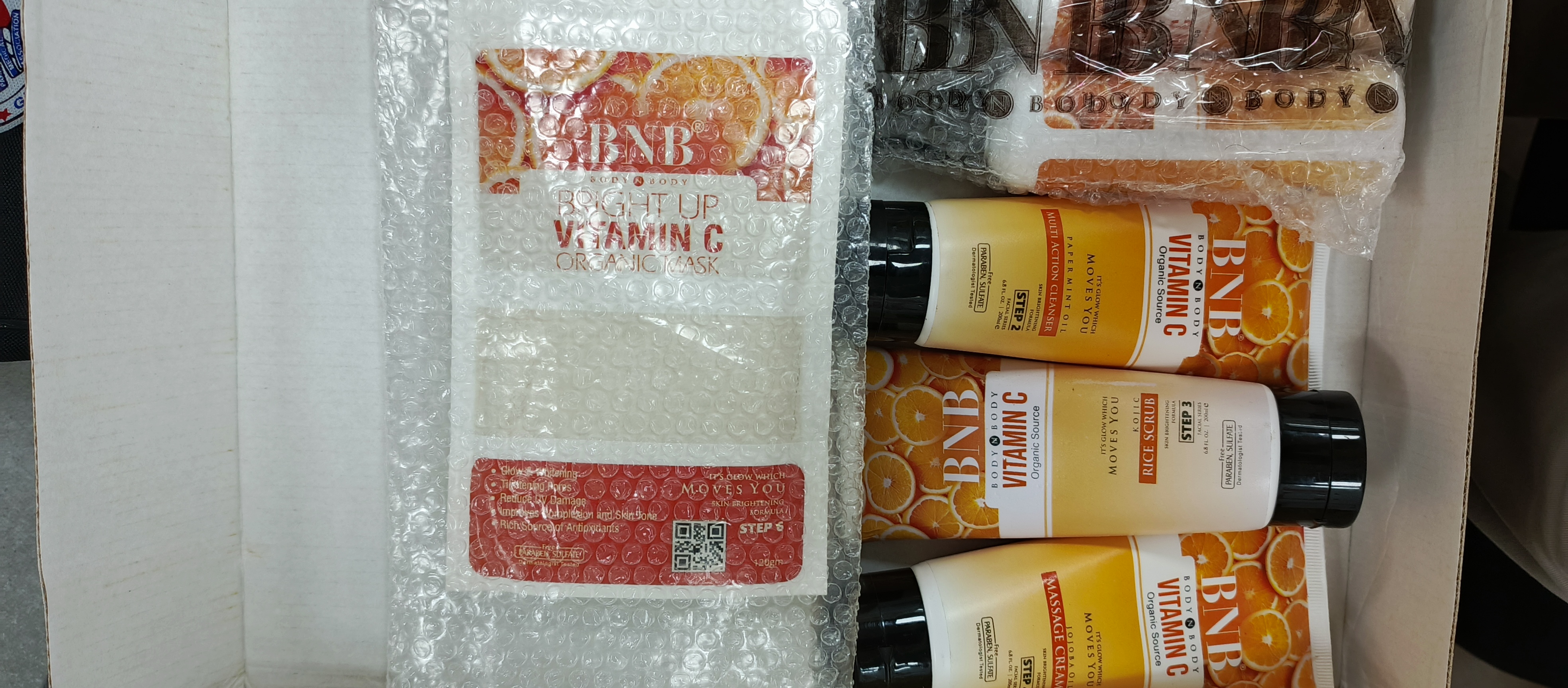 Organic Vitamin C 6 Step Facial Kit in Pakistan | BNB