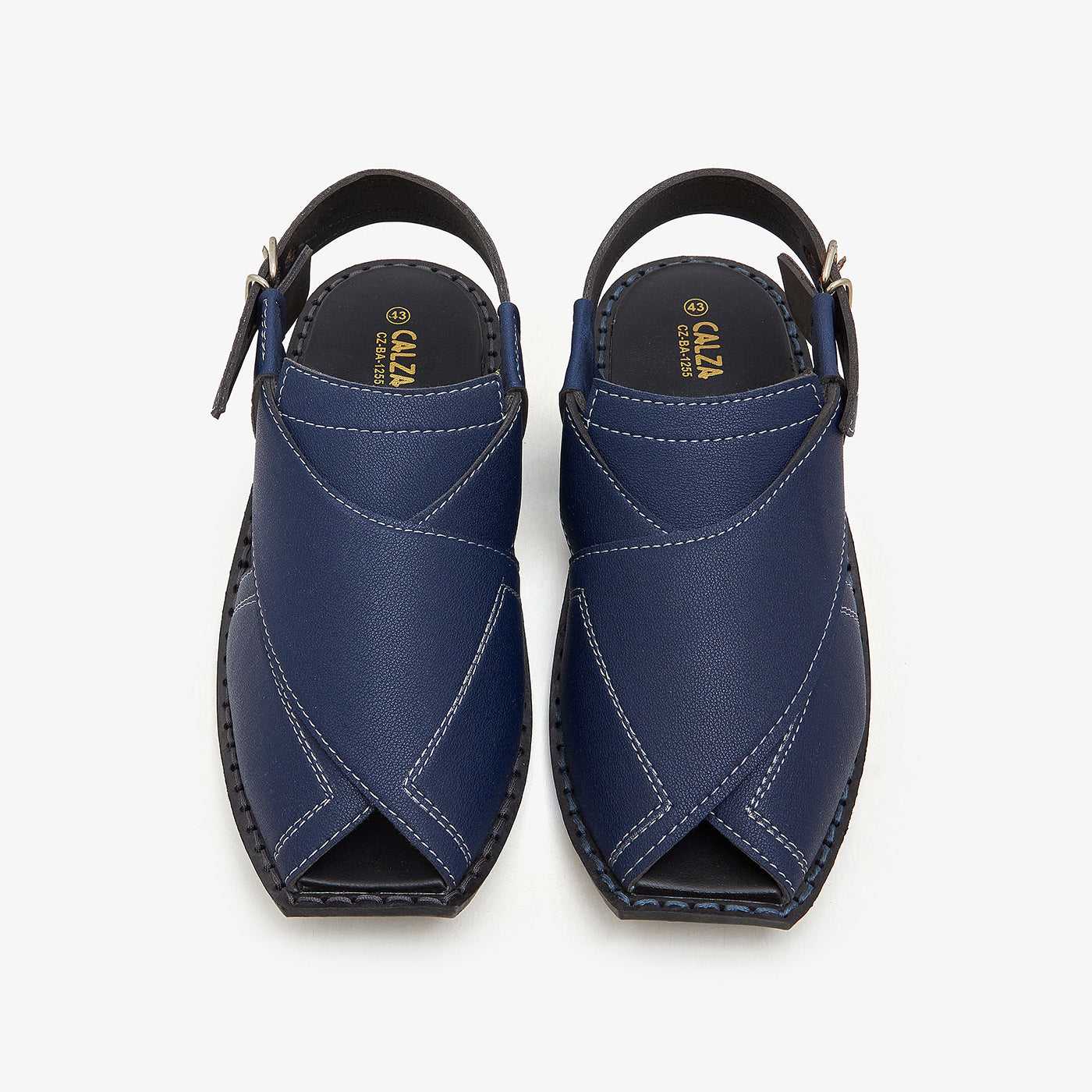 Navy Peshawari Kheri Chappal | Peshawari Chappal Men Price  display picture 2